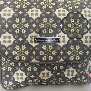 Petunia Pickle Bottom Geometric Floral Bag